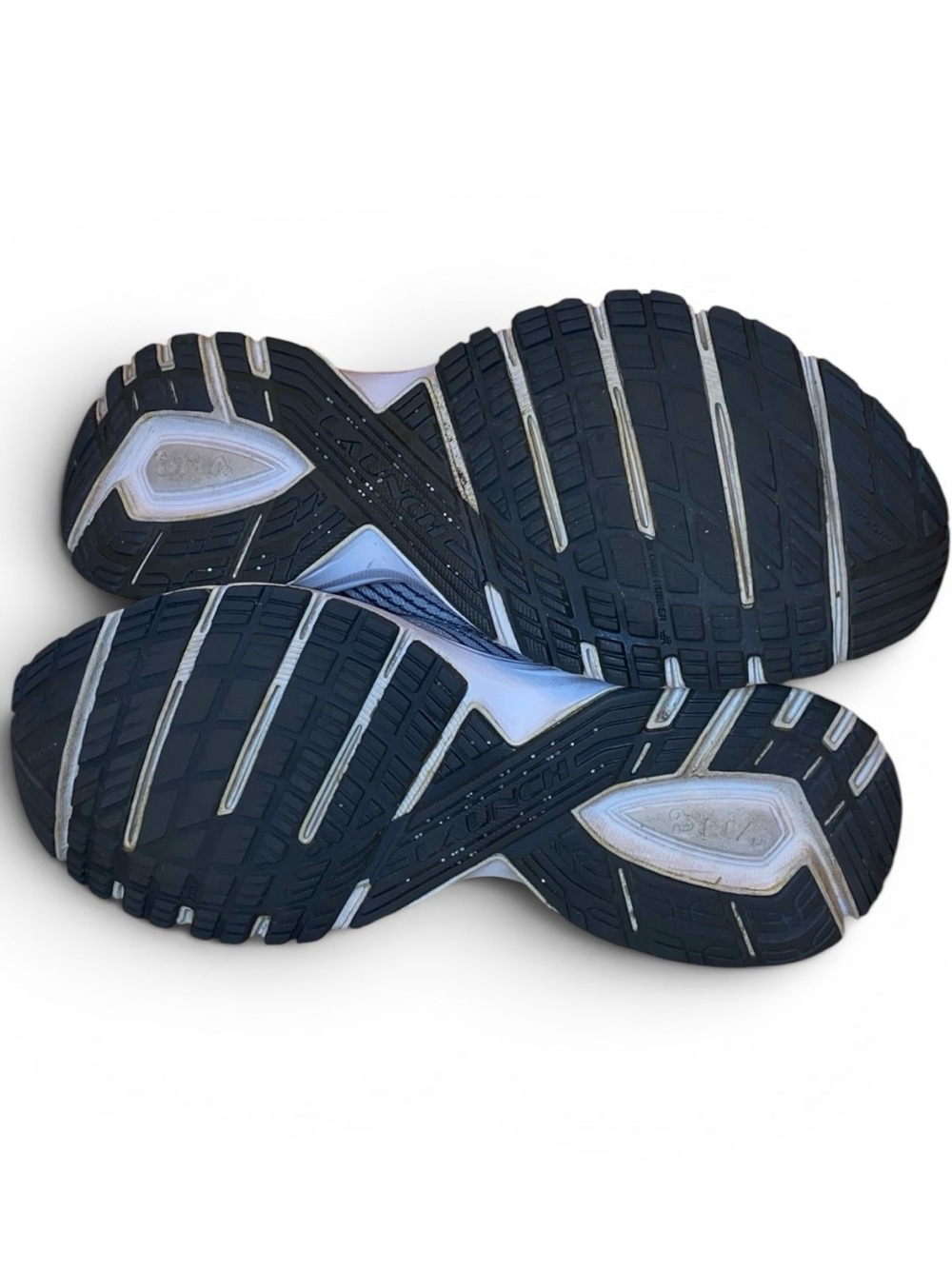 BROOKS LAUNCH 5 Women’s Neutral Runner Trainer Gray Ebony and White Size 8M - Picture 8 of 9